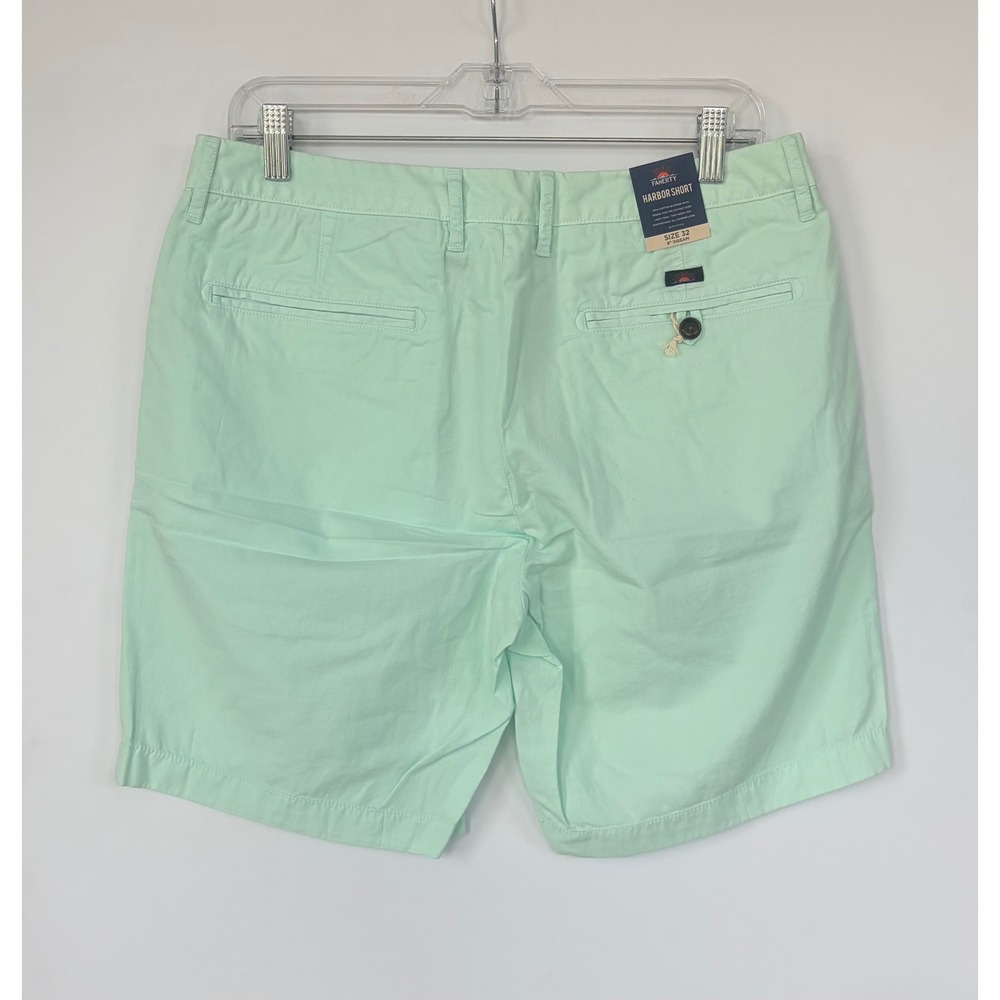 Faherty All Day Harbor Short Mens 32 Mint Green Pima Cotton Tencel‎ New - Picture 2 of 5